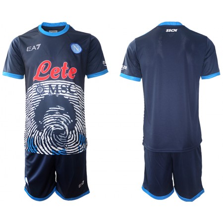 Billiga Fotbollströjor SSC Napoli Special 2 Barn Hemma tröja 2021/22 Kortärmad